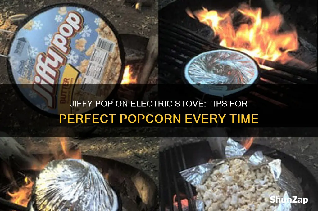 can you use jiffy pop on electric stove