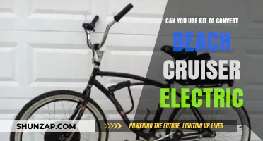Convert Your Beach Cruiser to Electric with a Conversion Kit