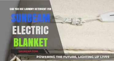 Using Laundry Detergent on Sunbeam Electric Blankets: Safe or Risky?