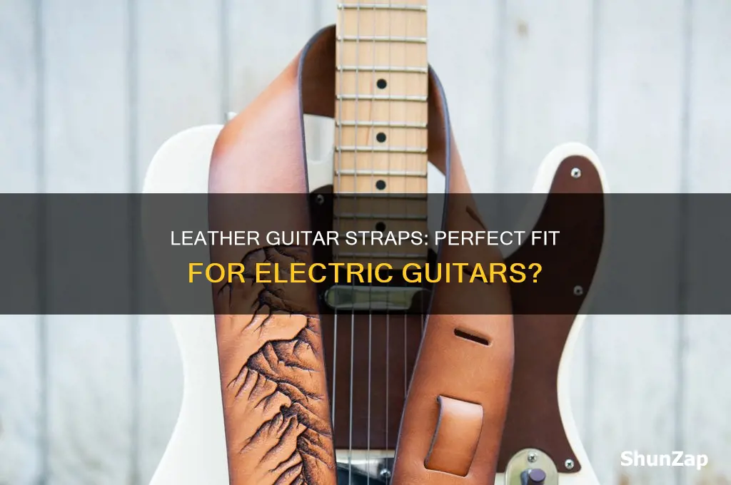 can you use leather guitar straps for electric guitars