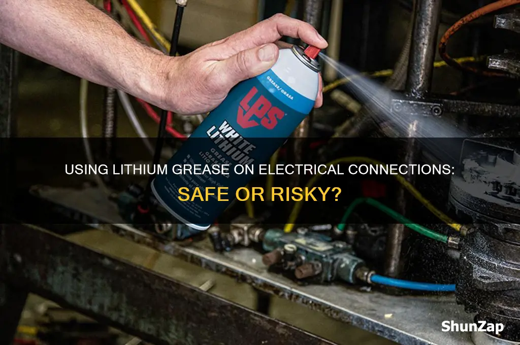 can you use lithium grease on electrical connections
