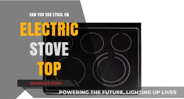 Using Lysol on Electric Stove Tops: Safe Cleaning Tips and Alternatives