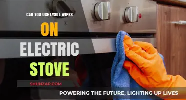 Lysol Wipes on Electric Stoves: Safe Cleaning Tips and Precautions