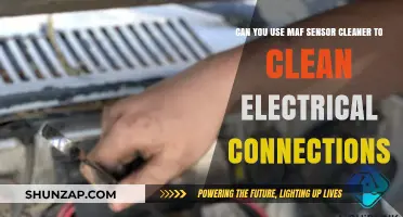 Using MAF Sensor Cleaner for Electrical Connections: Safe or Risky?