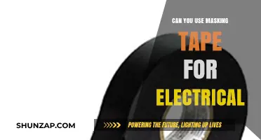 Is Masking Tape Safe for Electrical Repairs? Expert Insights