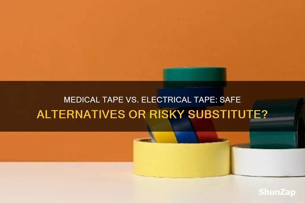 can you use medical tape as electrical tape