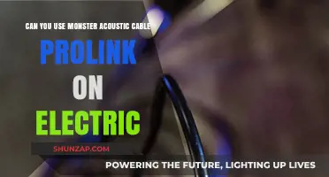 Using Monster Acoustic Cable ProLink with Electric Instruments: A Guide