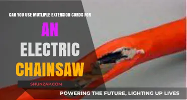 Using Multiple Extension Cords for Electric Chainsaws: Safe or Risky?