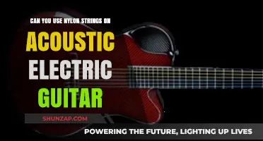 Nylon Strings on Acoustic-Electric Guitars: Compatibility and Sound Explained