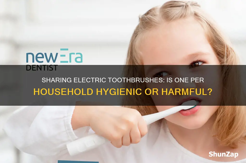 can you use one electric toothbrush pre house
