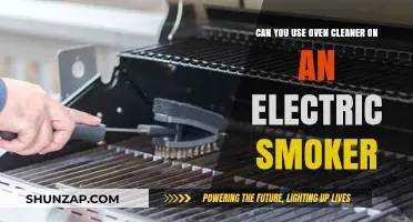 Can Oven Cleaner Safely Clean Your Electric Smoker? Find Out Here