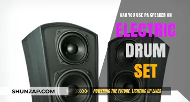 Using PA Speakers with Electric Drum Sets: Compatibility and Best Practices