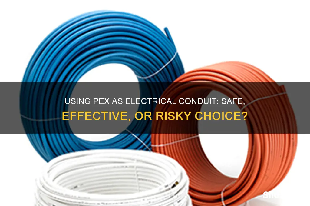 can you use pex as electrical conduit