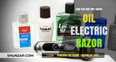 Pre-Shave Oil and Electric Razors: Enhancing Your Shaving Experience