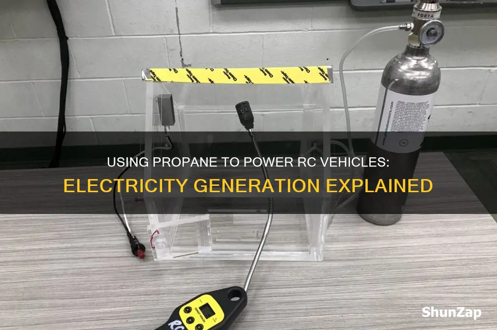 can you use propane to run electricity in rc