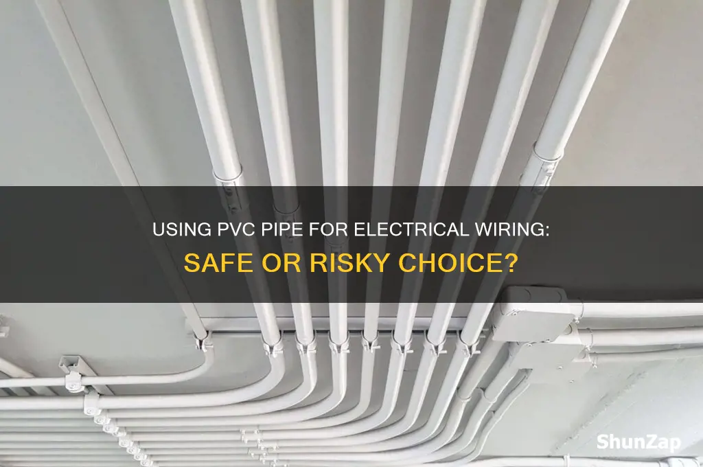 can you use pvc pipe for electrical