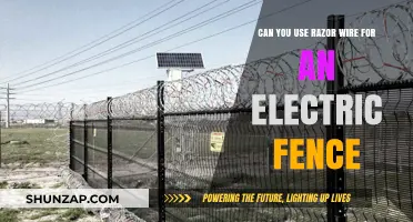 Razor Wire and Electric Fences: Compatibility, Safety, and Legal Considerations