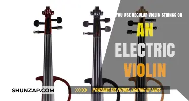 Regular Violin Strings on Electric Violins: Compatibility and Performance Insights