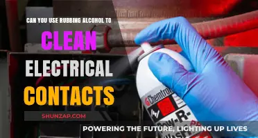 Rubbing Alcohol for Cleaning Electrical Contacts: Safe or Risky?