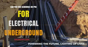 Using Schedule 40 PVC for Underground Electrical: Safe or Risky?