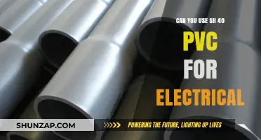 Using SH 40 PVC for Electrical: Safe or Risky Choice?