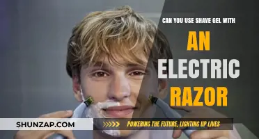 Electric Razor and Shave Gel: A Compatible Shaving Duo?