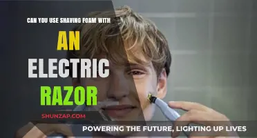 Electric Razor and Shaving Foam: Compatible or Counterproductive?
