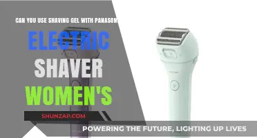Using Shaving Gel with Panasonic Women's Electric Shaver: What You Need to Know
