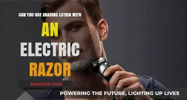 Electric Razor and Shaving Lotion: A Compatible Skincare Duo?