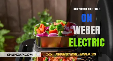 Using Side Tables with Weber Electric Grills: Tips and Safety