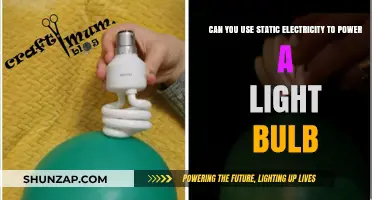 Harnessing Static Electricity: Can It Power a Light Bulb?