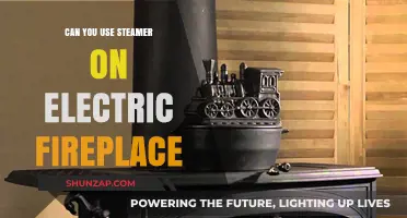 Using a Steamer on Electric Fireplaces: Safe or Risky Practice?