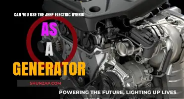 Jeep Electric Hybrid: Can It Double as a Portable Generator?