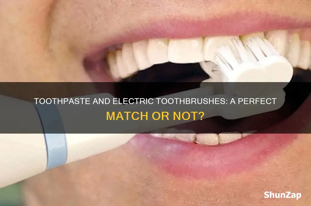 can you use toothpaste on electric toothbrush