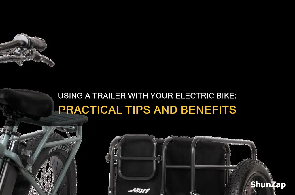 can you use trailer with electric bike