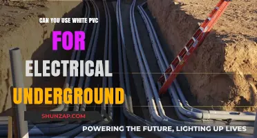 Using White PVC for Underground Electrical: Safe or Risky Choice?