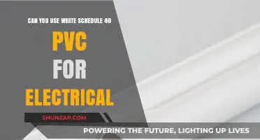 Using White Schedule 40 PVC for Electrical: Safe or Risky Choice?