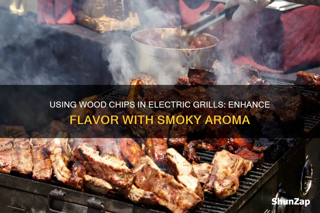 can you use wood chips in an electric grill