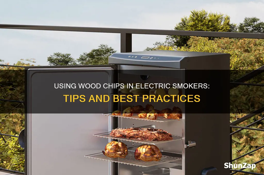 can you use wood chips in an electric smoker