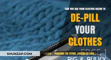 Electric Razor Hack: De-Pill Clothes Safely and Effectively?
