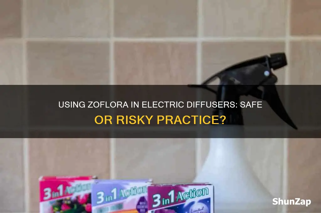can you use zoflora in a electric diffuser