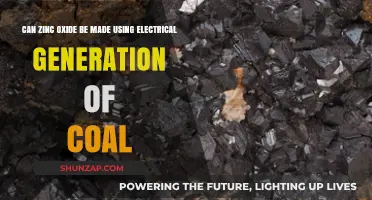Electrically Generating Zinc Oxide from Coal: Feasibility and Process