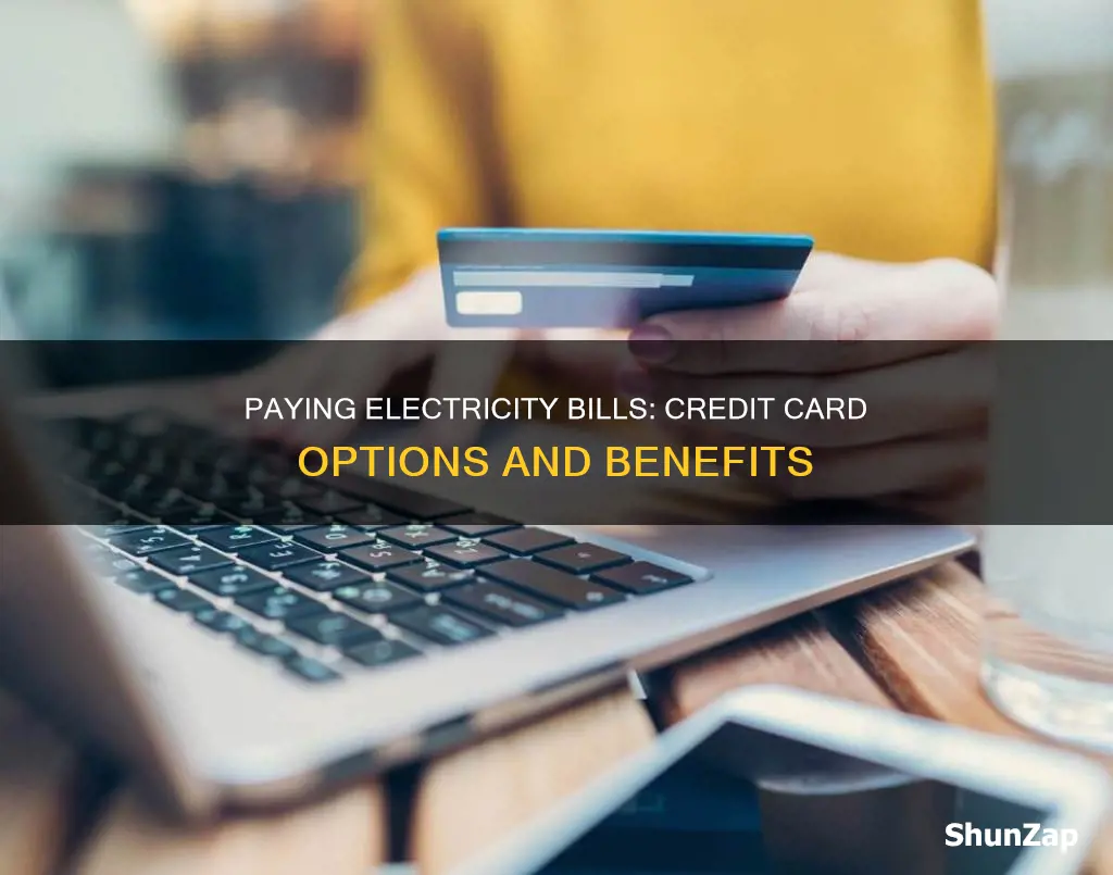 could i pay electricity by credit card