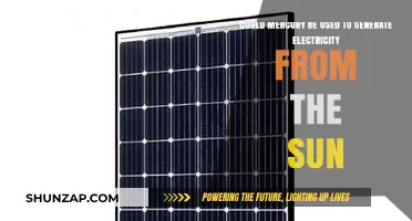 Harnessing Solar Power: Mercury's Potential in Sun-to-Electricity Conversion