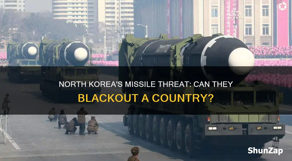 could north korea missile knock out electricity