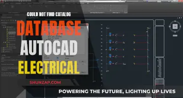 Troubleshooting the Missing Catalog Database in AutoCAD Electrical