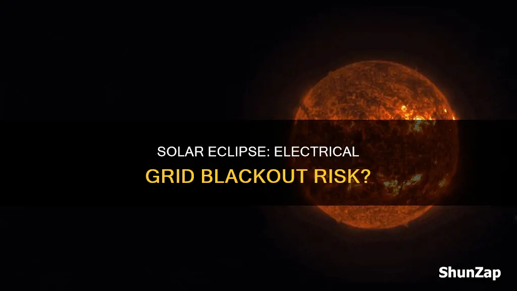 could solar eclipse knock out electrical grid