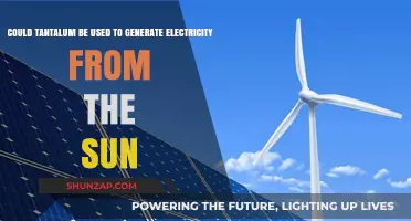Tantalum's Solar Potential: Harnessing Sunlight for Electricity Generation?