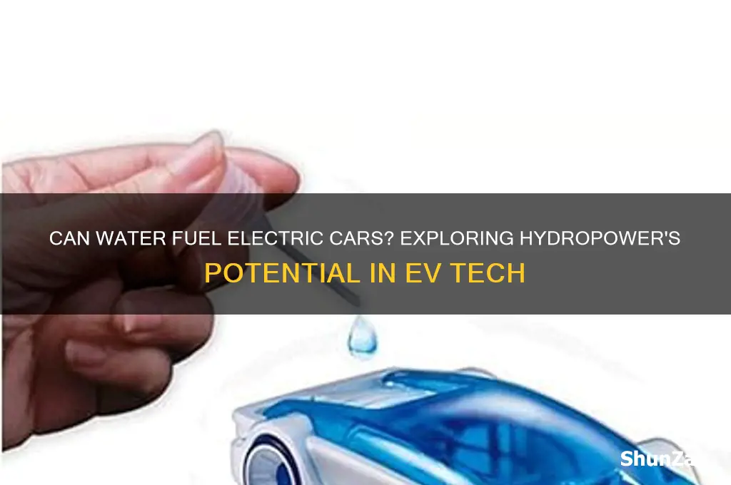 could water power a electric car