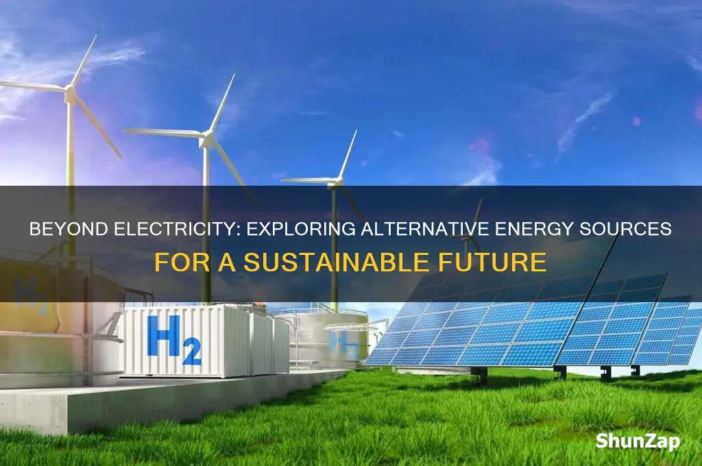 could we use something other than electricity
